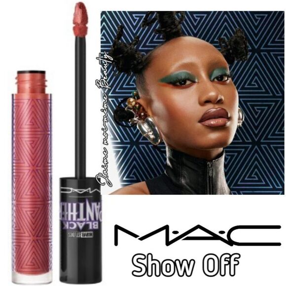 MAC Black Panther Wakanda Forever Gloss Trio - Picture 8 of 15